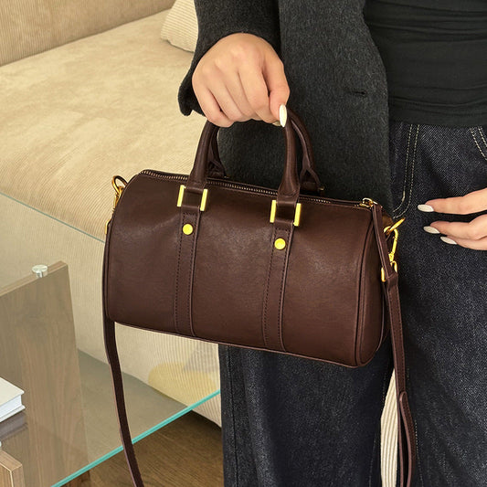 Vintage Style Portable Crossbody Bag
