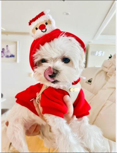 Festive Pet Holiday Sweater - Stylish Christmas Day Clothing For Pets