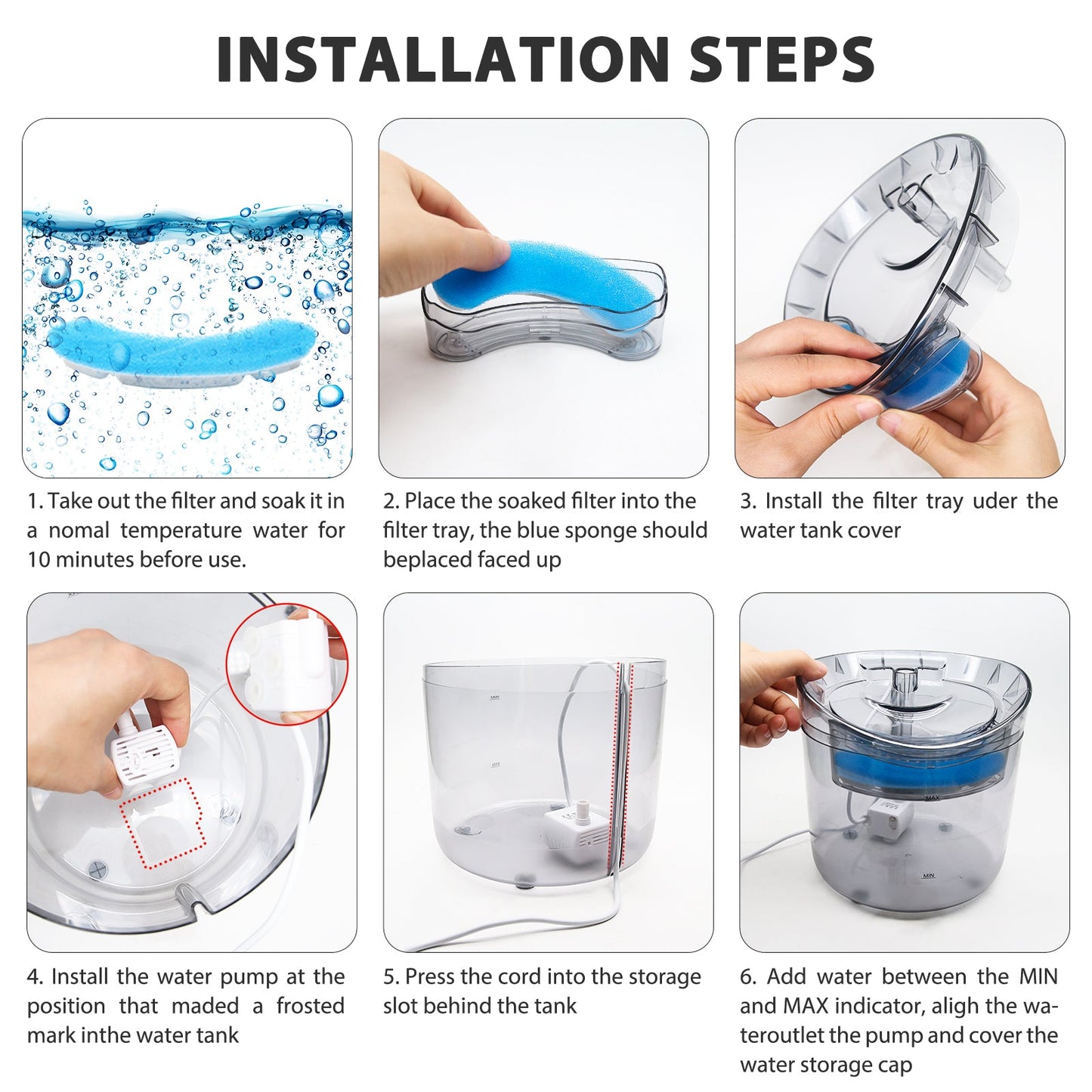 Automatic Pet Water Fountain