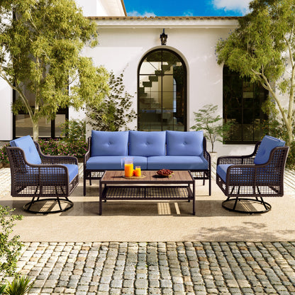 4 Piece Patio Furniture Set