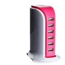 Smart 6 USB Desktop Charge Tower