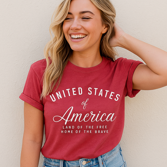Patriotic Graphic Shirt
