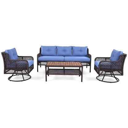 4 Piece Patio Furniture Set