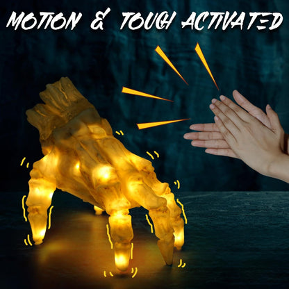 Halloween Electric Luminous Crawling Hand Animated Decoration