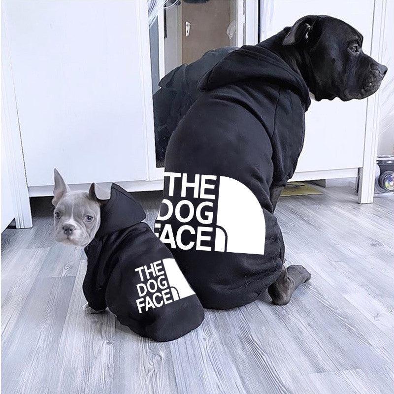 Dog Face Wind Coat Warm Hoodie Coat