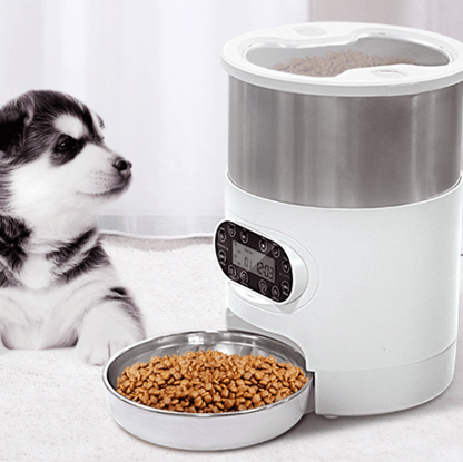 Remote-Controlled Pet Feeder Dispenser