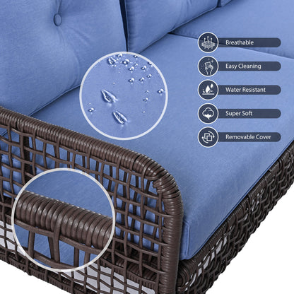 4 Piece Patio Furniture Set