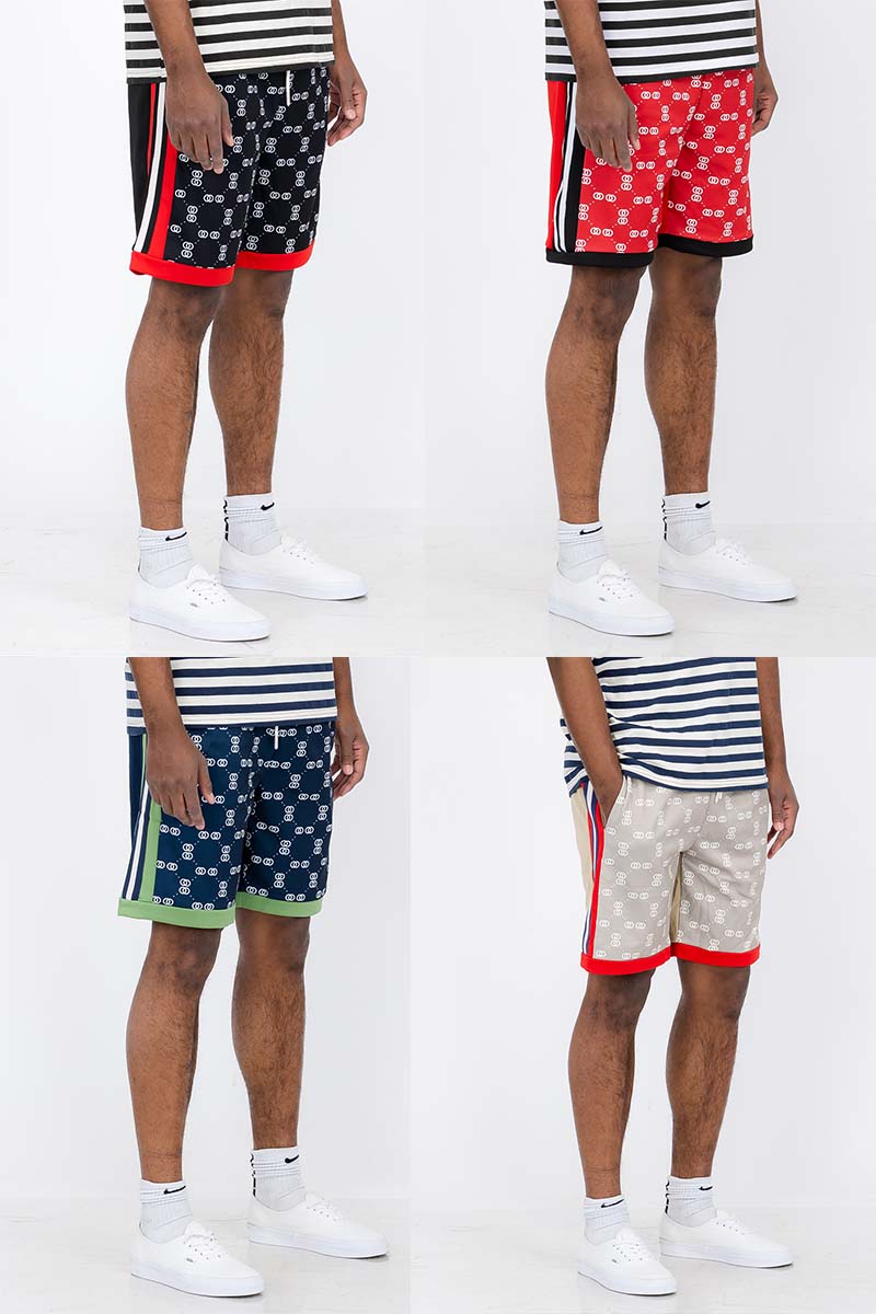 Iconic Printed Shorts with Pocket