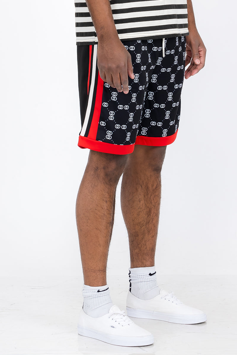 Iconic Printed Shorts with Pocket