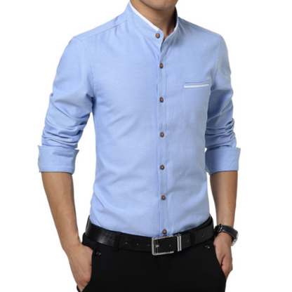 Mandarin Collar Shirt