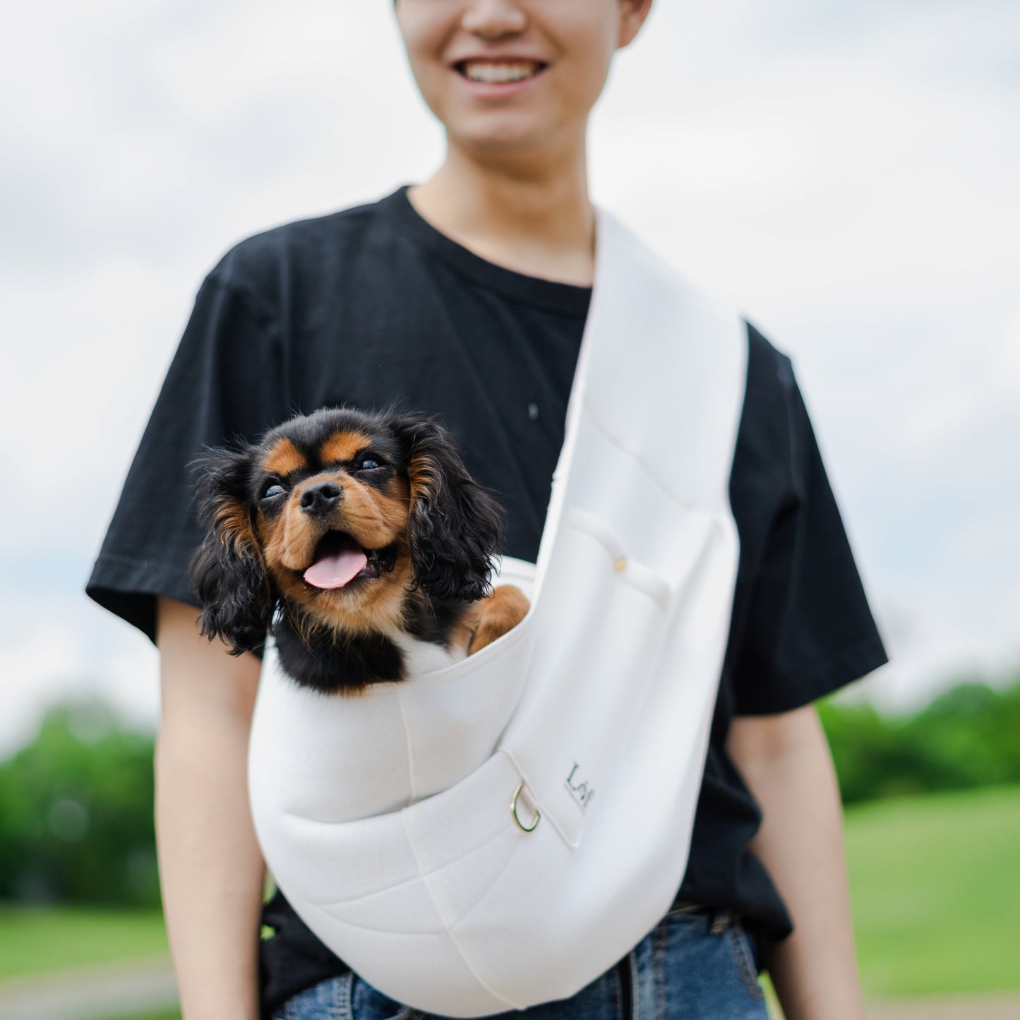 Secure & Stylish Pet Sling Carrier