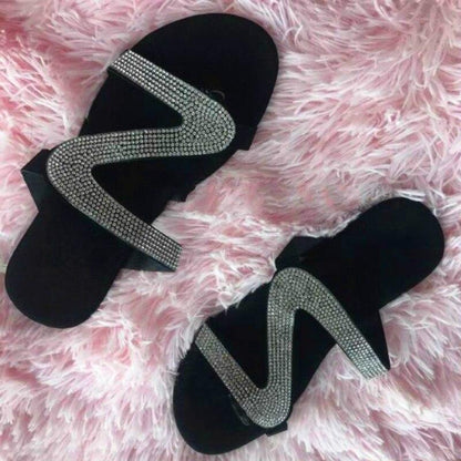 Bling Bling Slides Women's Slippers