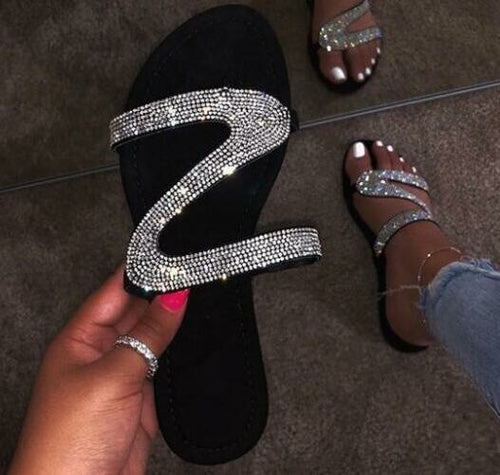 Bling Bling Slides Women's Slippers