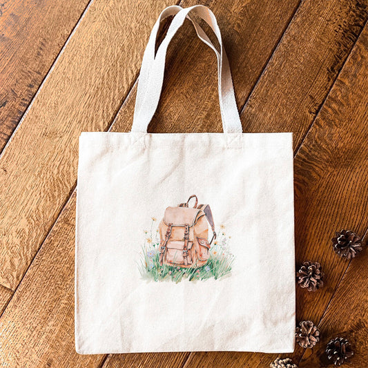 Hiking Pack - Canvas Tote Bag