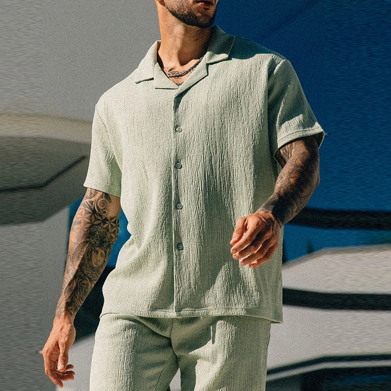 Vintage Men's Summer Beach Style Set