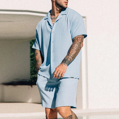 Vintage Men's Summer Beach Style Set