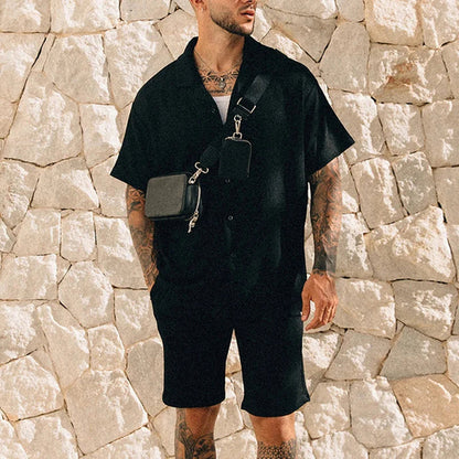 Vintage Men's Summer Beach Style Set