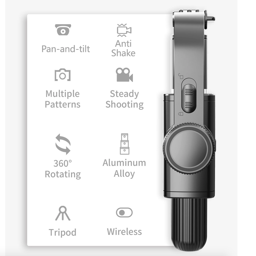 Mobile Tripod Stabilizer Selfie Stick