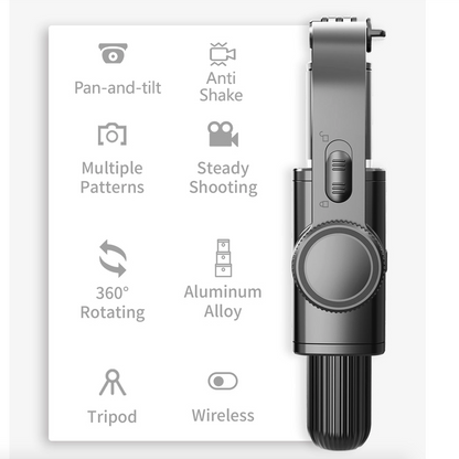 Mobile Tripod Stabilizer Selfie Stick