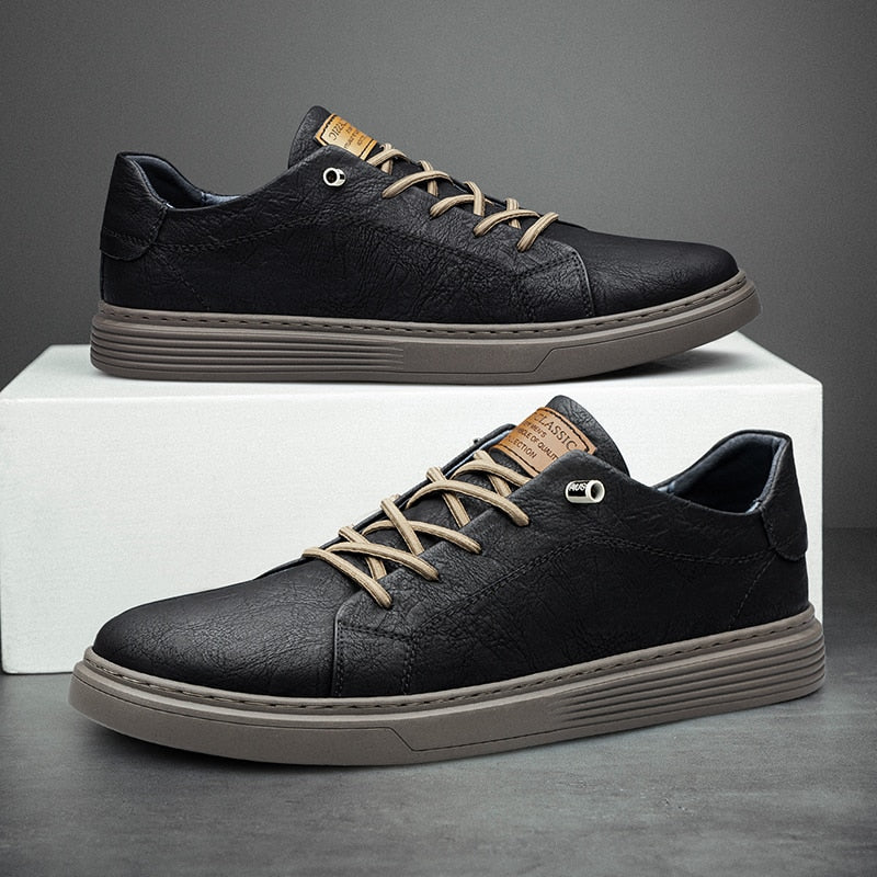 Men's Lace Up Leather Shoes