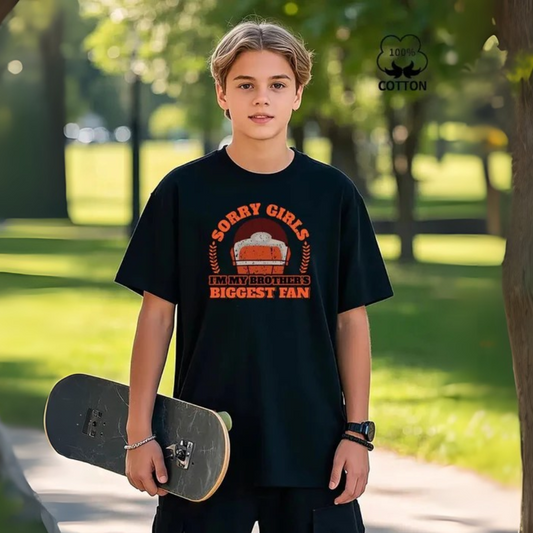 Trendy Men Summer Letter Print T-Shirt