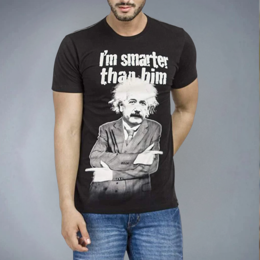 Smarter Half Sleeve Men's T-Shirt
