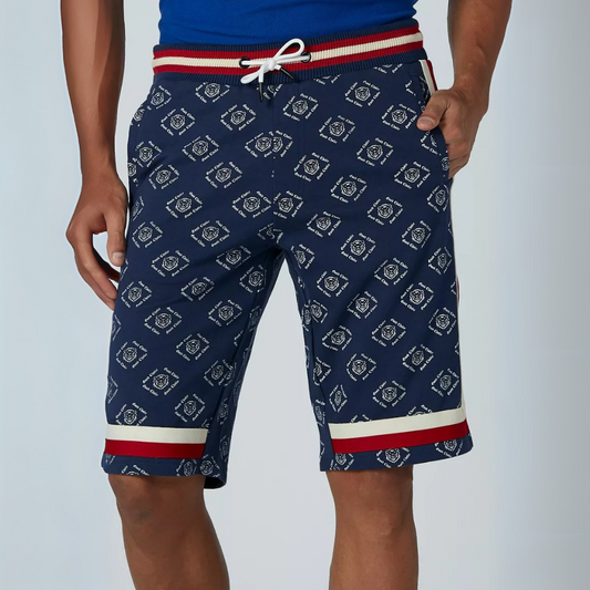 Iconic Printed Shorts with Pocket