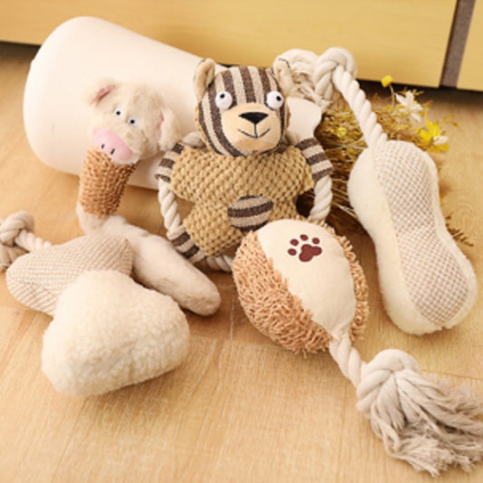 Adorable Dog Plush Toys Set