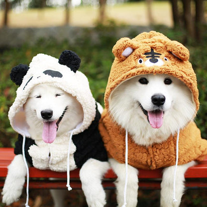 Thickened Pet Autumn And Winter Clothing For Medium And Large Dogs