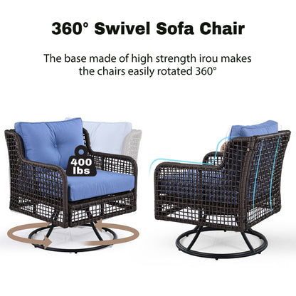 4 Piece Patio Furniture Set
