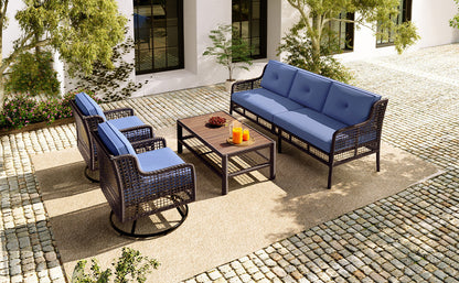 4 Piece Patio Furniture Set