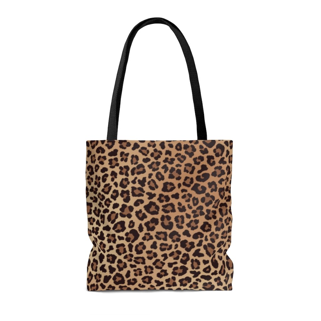 Leopard Print Tote Bag