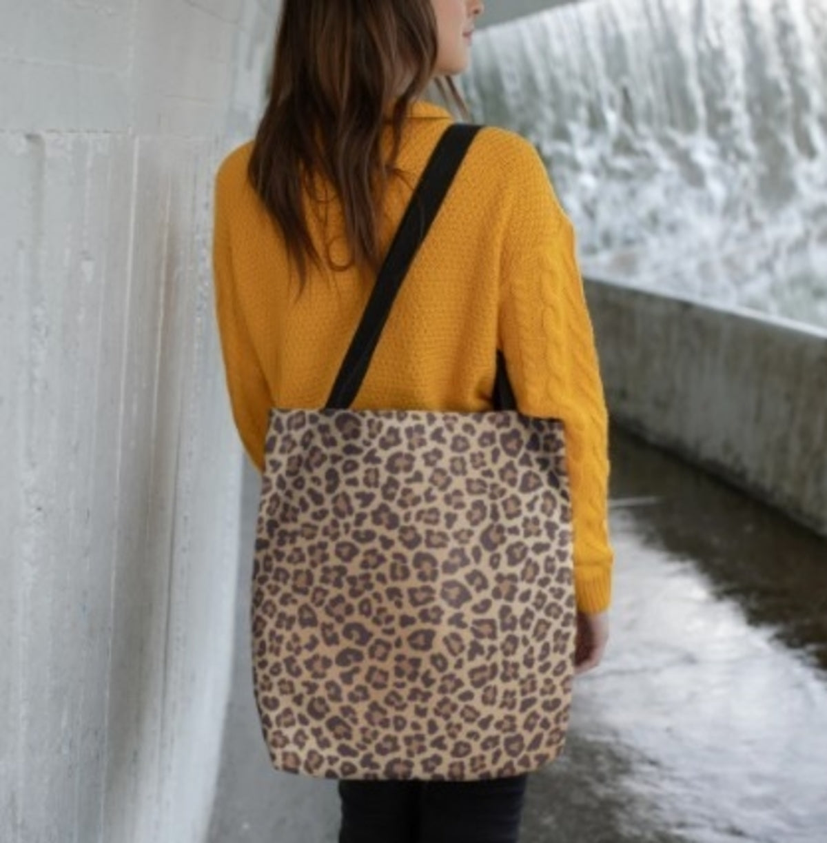 Leopard Print Tote Bag