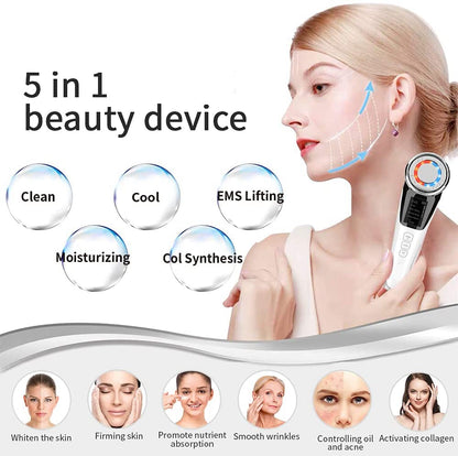 Ultrasonic Vibration Facial Device
