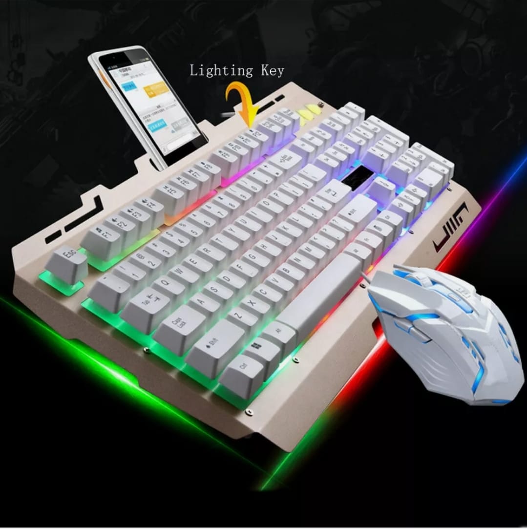 USB Wired Gaming Keyboard & Mouse Set