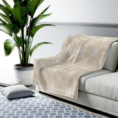 Pattern Plush Throw Blanket
