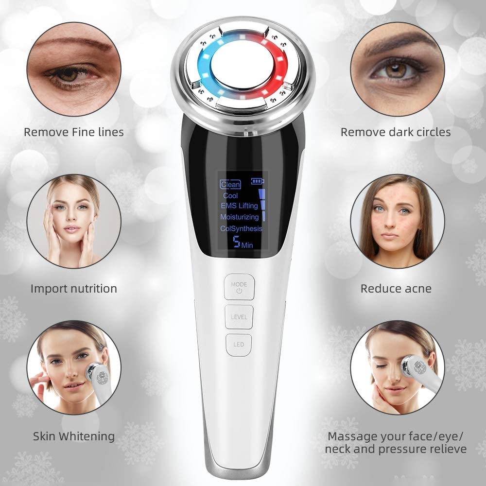 Ultrasonic Vibration Facial Device