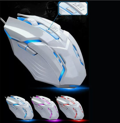 USB Wired Gaming Keyboard & Mouse Set