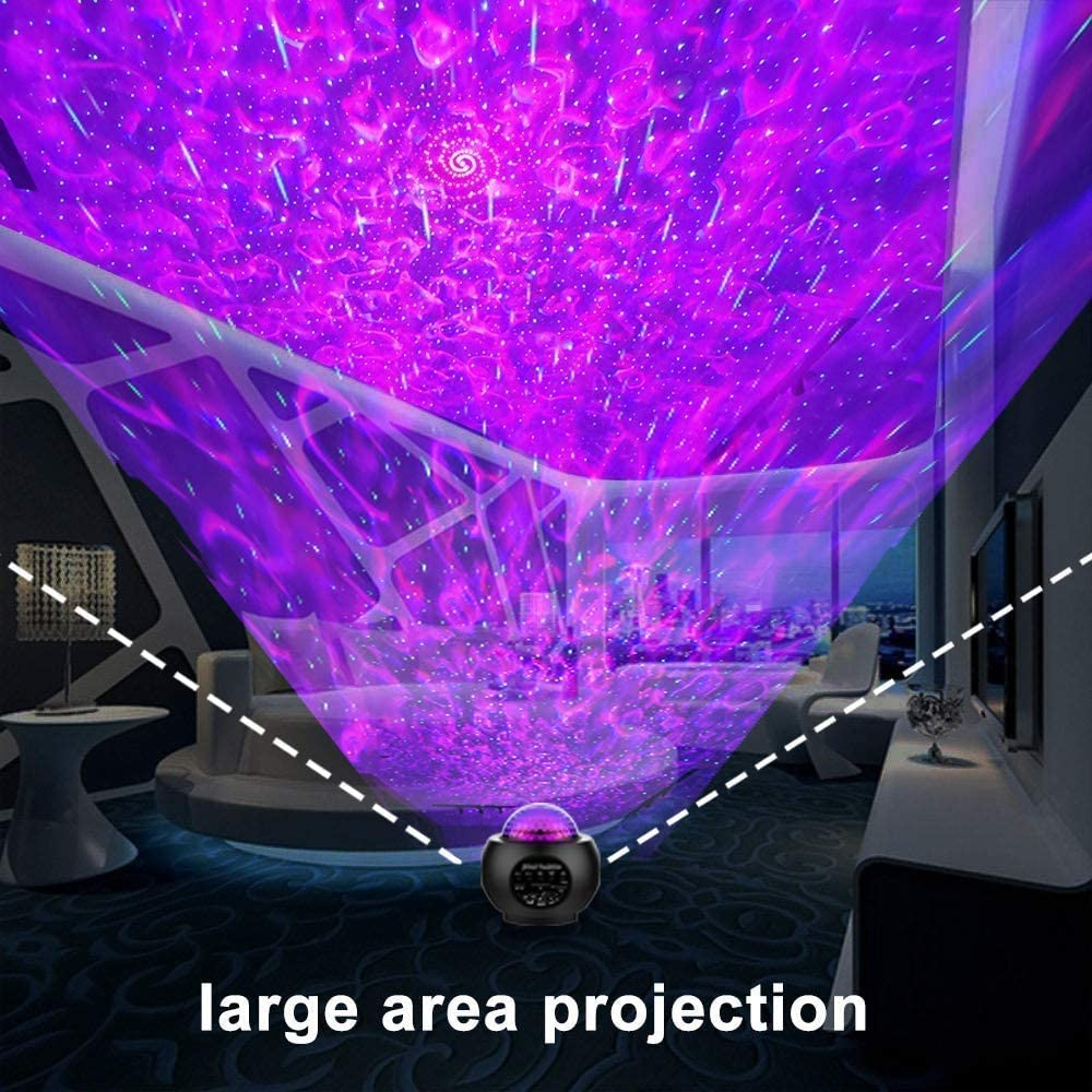 LED Sky Projector with Wireless Speaker