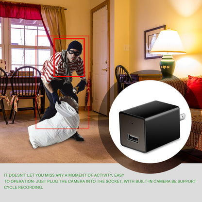 1080P Wi-Fi Loop Recording Spy Camera