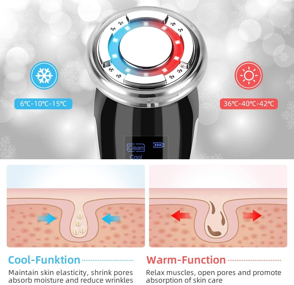Ultrasonic Vibration Facial Device