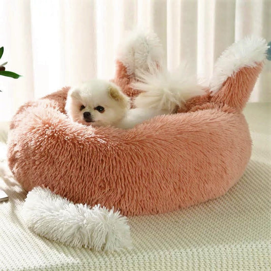 Cute Plush Pet Sofa Bed