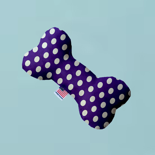 Pet Swiss Dots Bone Dog Toy