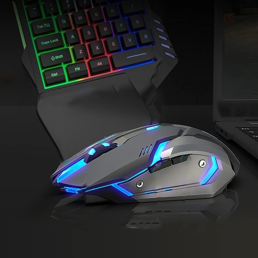 Wireless Silent LED Gaming Mouse