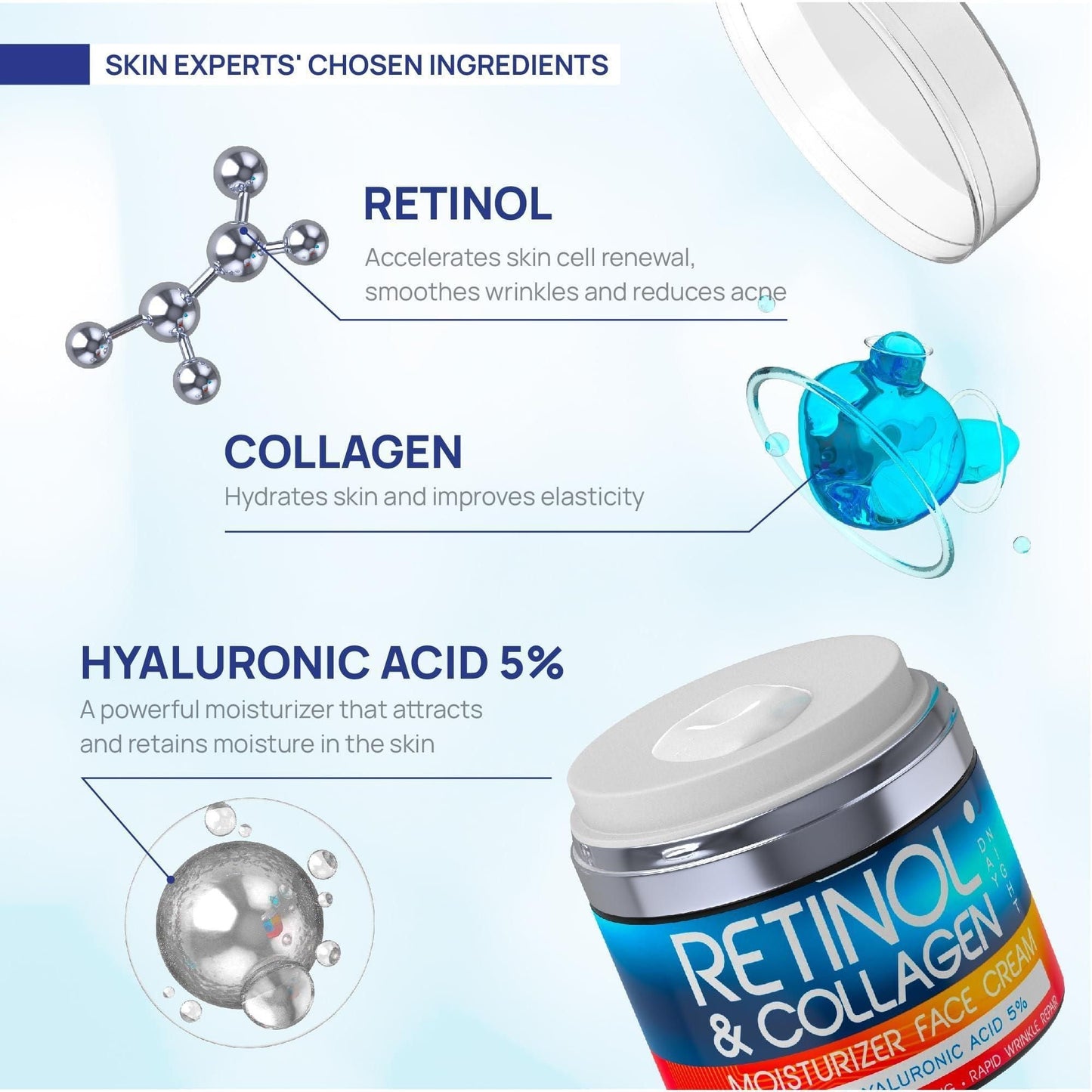 Retinol Collagen Cream for Face