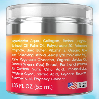 Retinol Collagen Cream for Face