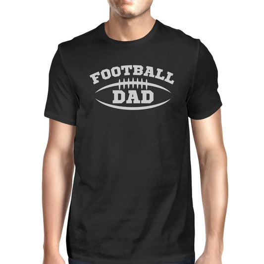 Football Dad Men's Black T-Shirt