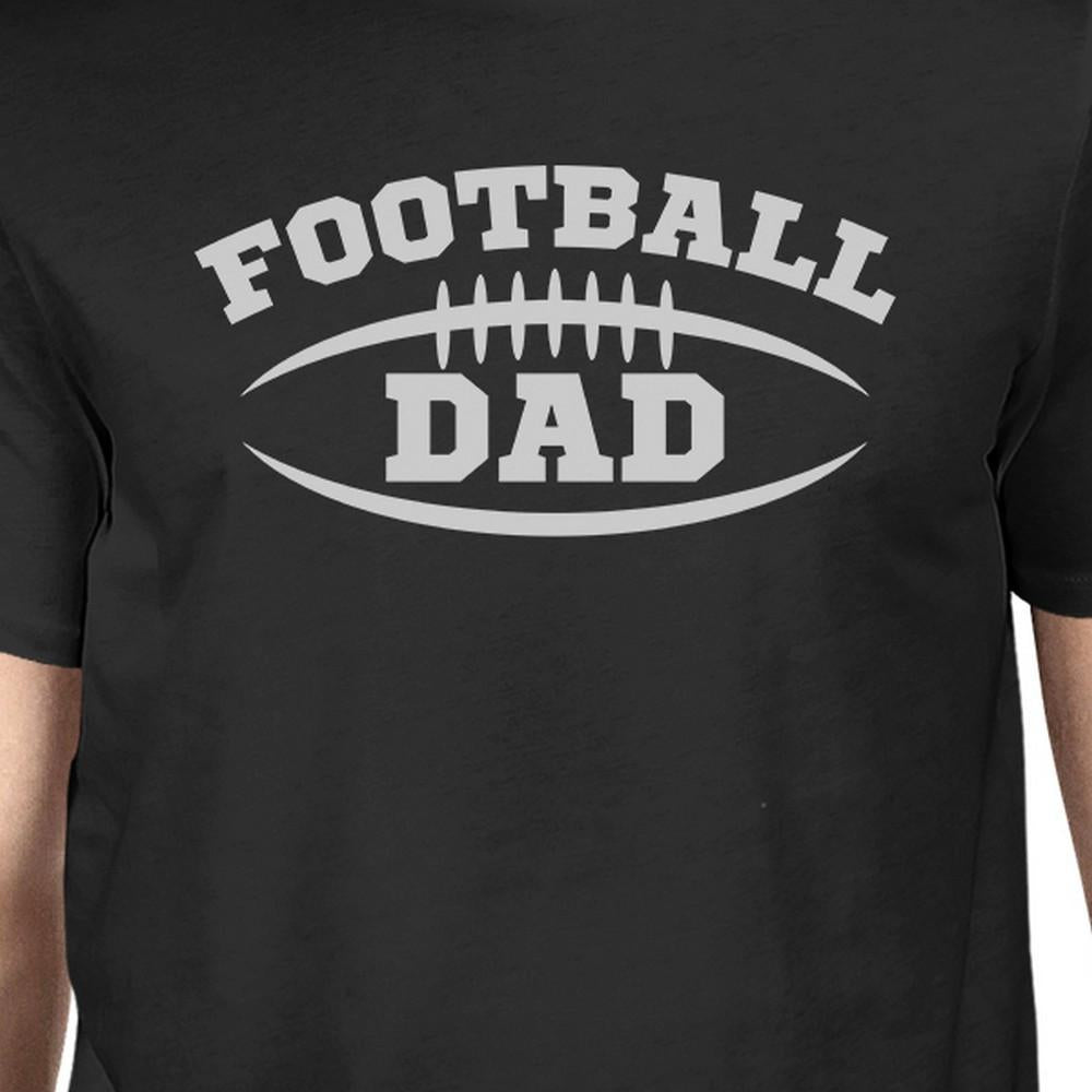 Football Dad Men's Black T-Shirt