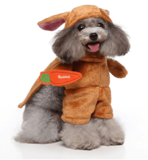 Funny Cosplay Pet Costume Set: Cute Cartoon Dog Outfit For Halloween
