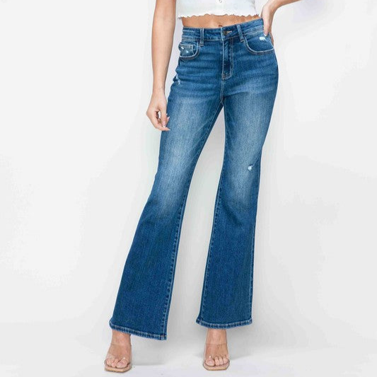 Full Size High Rise Bootcut Jeans